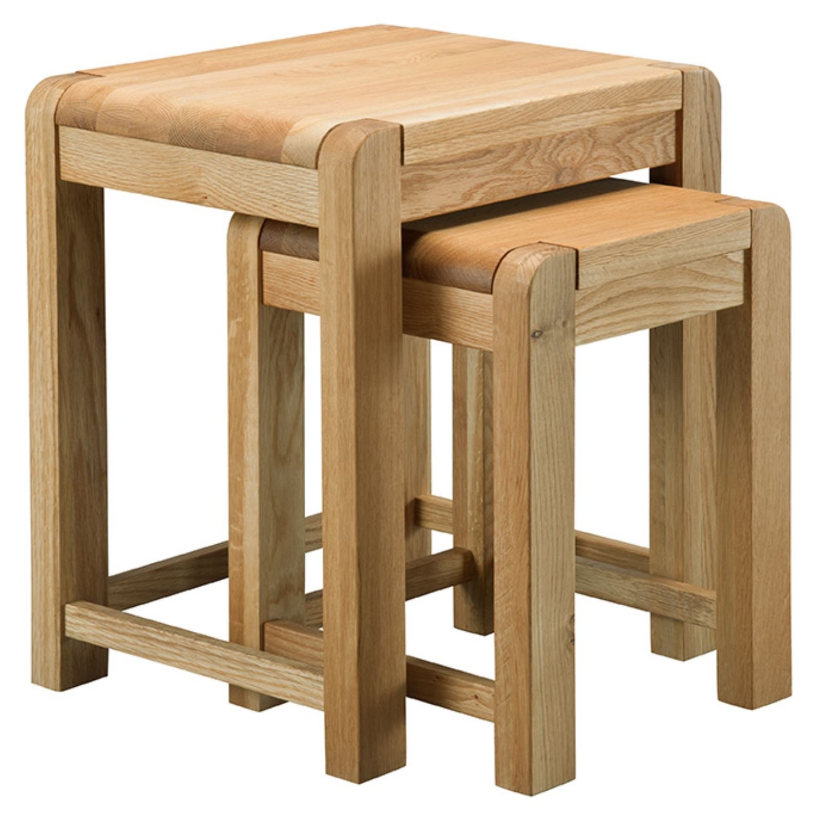 Oslo Oak Nest Of 2 Tables Eyres Furniture 2014