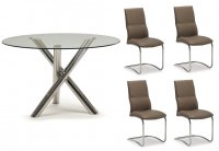 Orlando Dining Table & 4 Chairs