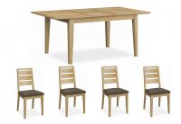 Dukeries Hardwick Small Extending Dining Table & 4 Chairs