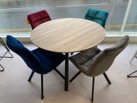 Chambery Round Table & 4 Provence  Chairs