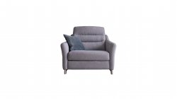 Stratos 3 Seater Sofa & Power Recliner Cuddler with Headrest & Lumbar