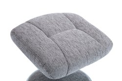 Dawson Swivel Chair & Stool in Fabric