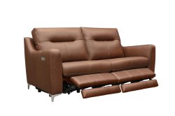 G Plan Austen 3 Seater Power Footrest Sofa