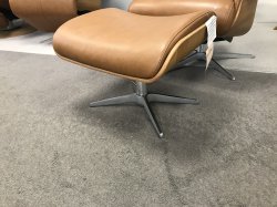 Hjort Knudsen Model 5252 Recliner Chair & Stool