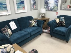 Renaissance 3 Seater Sofa and Armchair