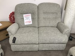 Sherborne Keswick  2 Seater Sofa & Manual Recliner Armchair