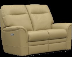 Parker Knoll Hudson 23 2 Seater Double Power Recliner Sofa With Headrest & Lumbar