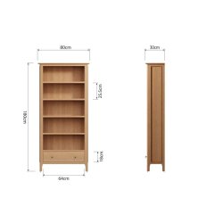 Kendal Large Bookcase