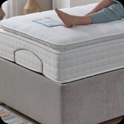 Adjust-A-Bed Gel Flex Pillow Top Complete Bed