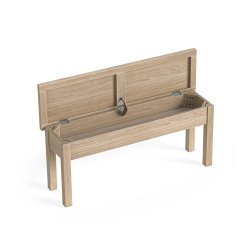 Dukeries Wellow Shallow Storage Bench