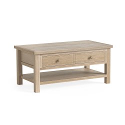 Dukeries Wellow Coffee Table with Shelf