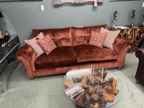 Parker Knoll Arlington Grand sofa, snuggler & Standard Chair