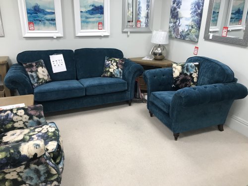 Renaissance 3 Seater Sofa and Armchair