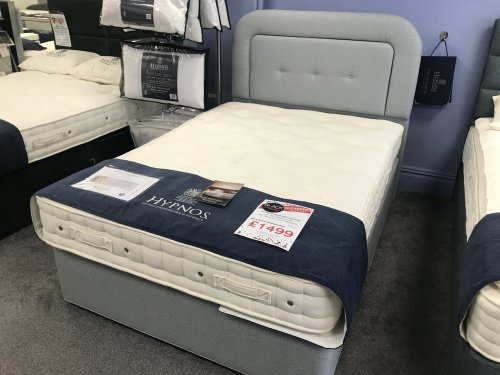 Hypnos 4'6" Burford Supreme Mattress & Divan & Helena Headboard