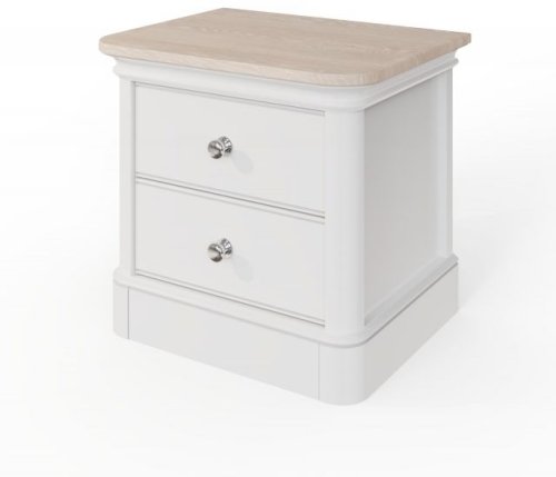 Chartwell Large 2 Drawer Bedside Chest