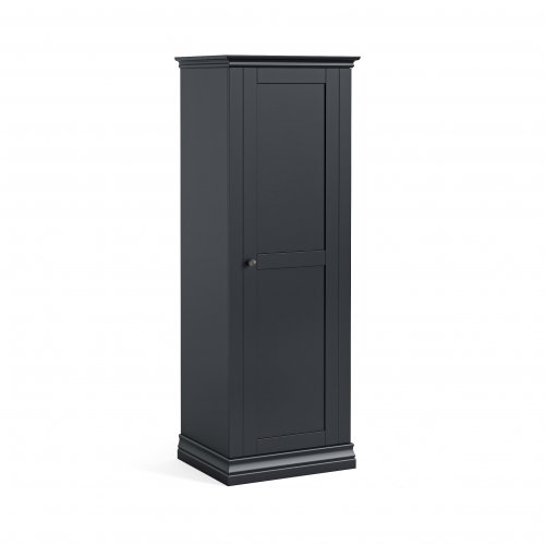 Narrow deals black wardrobe