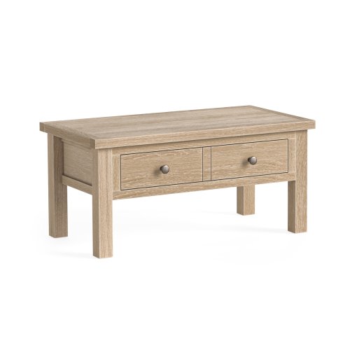 Dukeries Wellow Coffee Table with Drawer