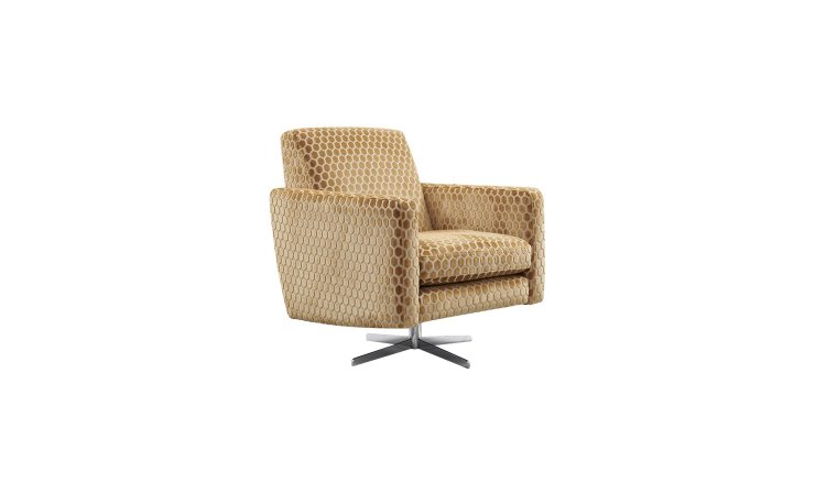 Trieste Club Swivel Chair